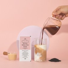 아침에한잔 로얄 밀크티 베이스 원액, 1개입, 30ml
