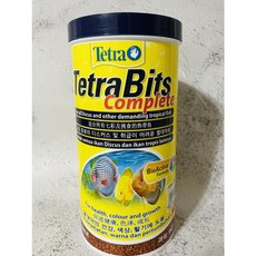 魚寶妹水族 Tetra德彩 熱帶魚顆粒緩沉飼料 100ml/300ml 適口性佳 七彩 神仙 慈鯛 金魚 德國製造, 1個, 100ml
