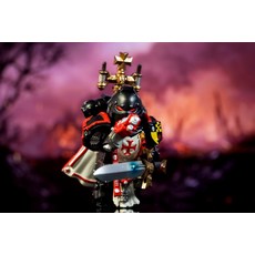 [출시] 미니피규어팩토리 MF 워해머 블랙 템플러 브레드렌 드라겐 2종 커스텀 액션 피규어, 1개