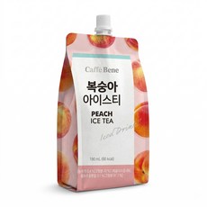카페베네 복숭아 아이스티 190mlx50개 /빅스, 190ml, 50개