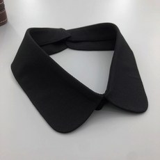 하이유니 심플 베이직 페이크 넥 카라