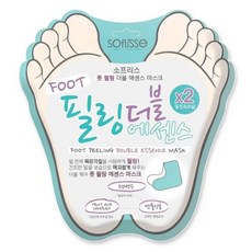 풋 필링 더블 에센스 발각질제거 마스크 10매