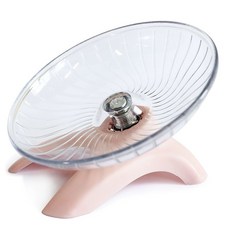 햄스터 쳇바퀴 소저 애완 휠 런닝 용품 소형 런닝판, 1개, 핑크 소