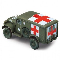 1/72 엠뷸런스 마스터 토우 트럭 플라모델 1P 레트로 피규어, 1개