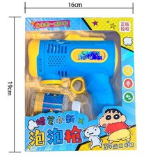 蠟筆小新 搞怪聲光槍 玩具, 1個, 蠟筆小新 泡泡機 1個