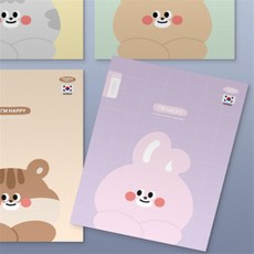 디피 초등 제본 알림장 노트넓은칸 신입생준비물, 랜덤 1권