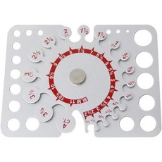 KB 스톤 다이아몬드 게이지 보석 제작 세팅 포켓 사이즈 측정