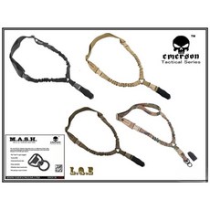 Emerson 愛默生 L.Q.E 單點式槍背帶 EM8489 多地迷彩 戰術槍背帶