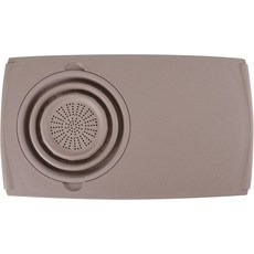 접을 수 있는 콜랜더 스트레이너가 싱크대 폴리 도마 위의 덱사스 11.5 x 20인치 내추럴/그레이, Taupe, 1개