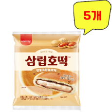 삼립)땅콩크림꿀호떡100g, 5개, 100g