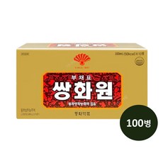 동화약품 부채표 쌍화원 골드 건강음료 100ml x 10개, 100개