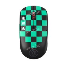 PULSAR 귀멸의칼날 게이밍마우스 X2 V2 무선 네즈코 젠이츠 탄지로 애니 굿즈, KAMADO TANJIRO