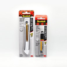 3M 티타늄커터(소)+커터날(소) 세트/커터칼/카타날, 1세트 1세트