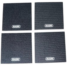 MAUMI Concept 2 로우 매트 - 미끄럼 방지 블랙 플라스틱 LCD 디스플레이 12.2cm x 12.2cm(4.8인치 x 4.8인치) 0.7kg(1.5파운드), 매트 4개 12.2cm x 12.2cm