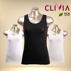 크리비아 시원한 슬럽 인견 어깨런닝