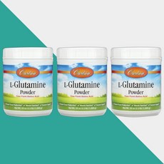 칼슨 엘글루타민 파우더 1000g 분말 Gultamine 3개