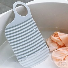 클루엣 초미니 가정용 미끄럼방지 속옷 양말 빨래판, 화이트, 1개