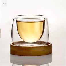 내가찾는물건 유리찻잔 받침세트 내열강화유리컵500ml