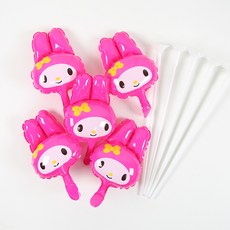 캐릭터 미니풍선 5P, 5개, 산리오 마이멜로디