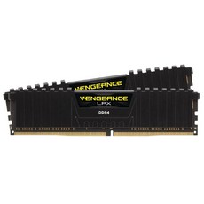 CORSAIR VENGEANCE LPX DDR4 3200MHz Intel XMP CL16 CMK32GX4M2E3200C16 메모리 32GB(16GB×2) 대응, 1, NONE