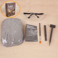 공룡 화석 발굴 조립 장난감 어린이 과학 체험 관찰 완구세트 2개