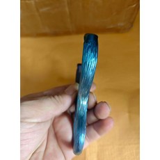 鈦合金 美卡 表面樹紋雕刻烤色, 如圖所示, 1個