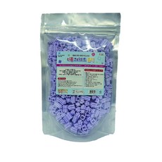 디폼블럭 8mm 1000개 대용량 리필 30종컬러, 연보라색, 1개