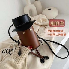 愛光臨 機器人零錢包 DIY材料包, 手作材料包 咖啡色, 1個