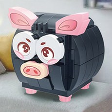 반바오 블록 반바오 십이지신 동물블록 (게으른 돼지), 본품