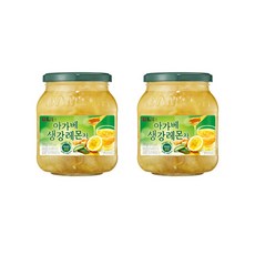 담터 아가베 생강레몬 액상차, 770g, 1개입, 2개