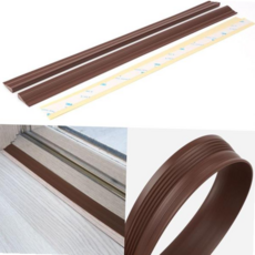 문경사 슬라이딩방문 도어턱받침 로봇청소사로 장애인경사 브라운 하부몰딩 문턱받침 방문턱 2P, 본상품
