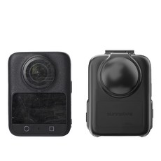 써니라이프 Dji 오즈모360 올 라운드 프로텍티브 케이스 액션카메라 보호 커버 액세사리, 블랙