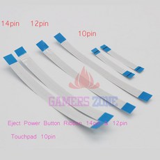 호환 Dualshock 4 PRO 슬림 컨트롤러 용 6 12 핀 충전 보드 스위치 케이블 터치 플렉스 리본, 14PIN
