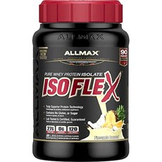 Allmax Isoflex 純分離乳清蛋白, 菠蘿椰子, 1個, 907g