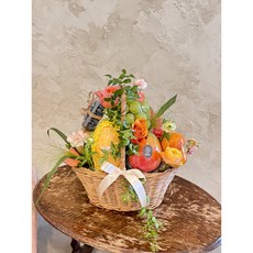 분당 꽃과일바구니 상견례 첫인사선물 출산선물 용인 판교 꽃과일, 1개