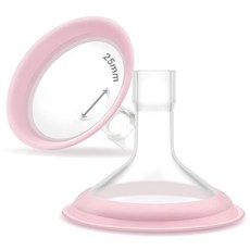 Maymom MyFit 좁은 넥 베이스 커넥터 Medela PersonalFit 커넥터와 호환 Maymom 투피스 쉴드 시스템과 함께 사용 Medela 프리스타일 플렉스, 25mm 파노