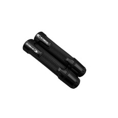 適用光陽 Kymco G6 雷霆ABS G6E CUE V2 改裝 手把 握把 手把膠 摩托車通用 鋁合金防滑, 黑色, 1個