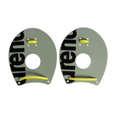 아레나 Arena 성인 엘리트 수영 핸드 패들 II 수영장 운동 장비 및 기술 훈련용 블랙/화이트 라지 [관세포함], 세이지 그린/아크틱 라임