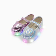 BABYSOLE 오로라하트LED메리제인
