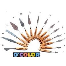 O'COLOR 油畫刀，14種規格, O'COLOR畫刀#3