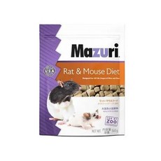 Mazuri 大鼠小鼠飼料 560g, 1個