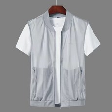 夏季超薄新款馬甲男士立領戶外薄款網眼口袋速乾透氣坎肩外套背心