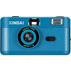 필름카메라 B10 35mm 검정 로모카메라 카메라 사진, 파랑