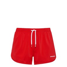 디스퀘어드2 사이드 슬릿 스윔 쇼츠, 레드계열