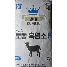 사료창고 토종 흑염소사료, 25kg, 1개