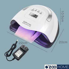 專業美甲燈，快速烘乾，方便攜帶，美甲護理好幫手, 1個, 180W｜SUNX7｜57燈珠｜美甲燈