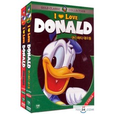 [DVD] 도날드 : I Love Donald 2종 세트 (고전명작) : 우리말 더빙