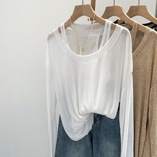 春夏新款 復古設計感 兩件式套裝