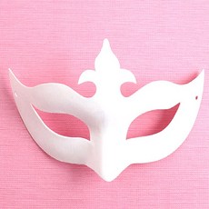 종이탈 여왕 반가면 만들기 꾸미기, 20개