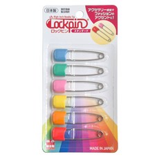 일본 민자옷핀 칼라옷핀 안전옷핀 락핀, 1세트